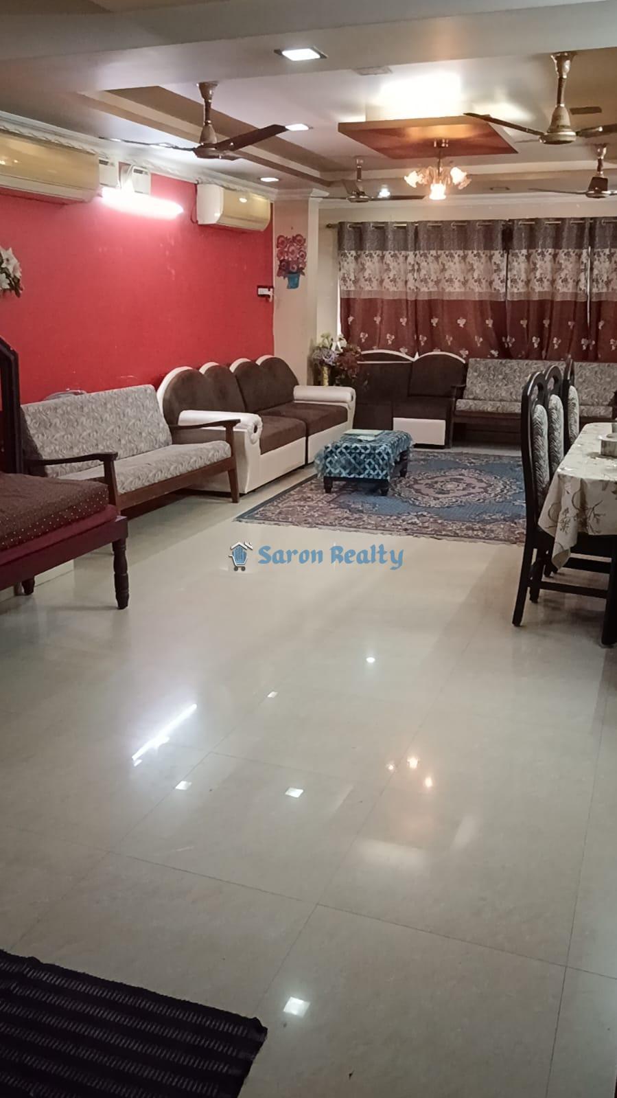 FULLY FURNISHED 2 BHK SPACIOUS FLAT FOR RENT WITH PRIVATE SPACE VEHICLE PARKING IN BB MAIN ROAD PERAMBUR CHENNAI